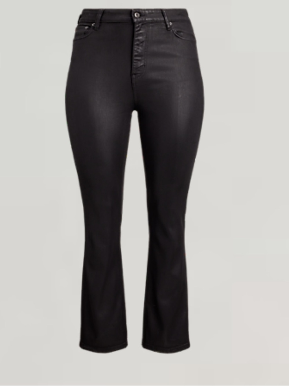 Coated High-Rise Straight Ankle Jean
Lauren Woman